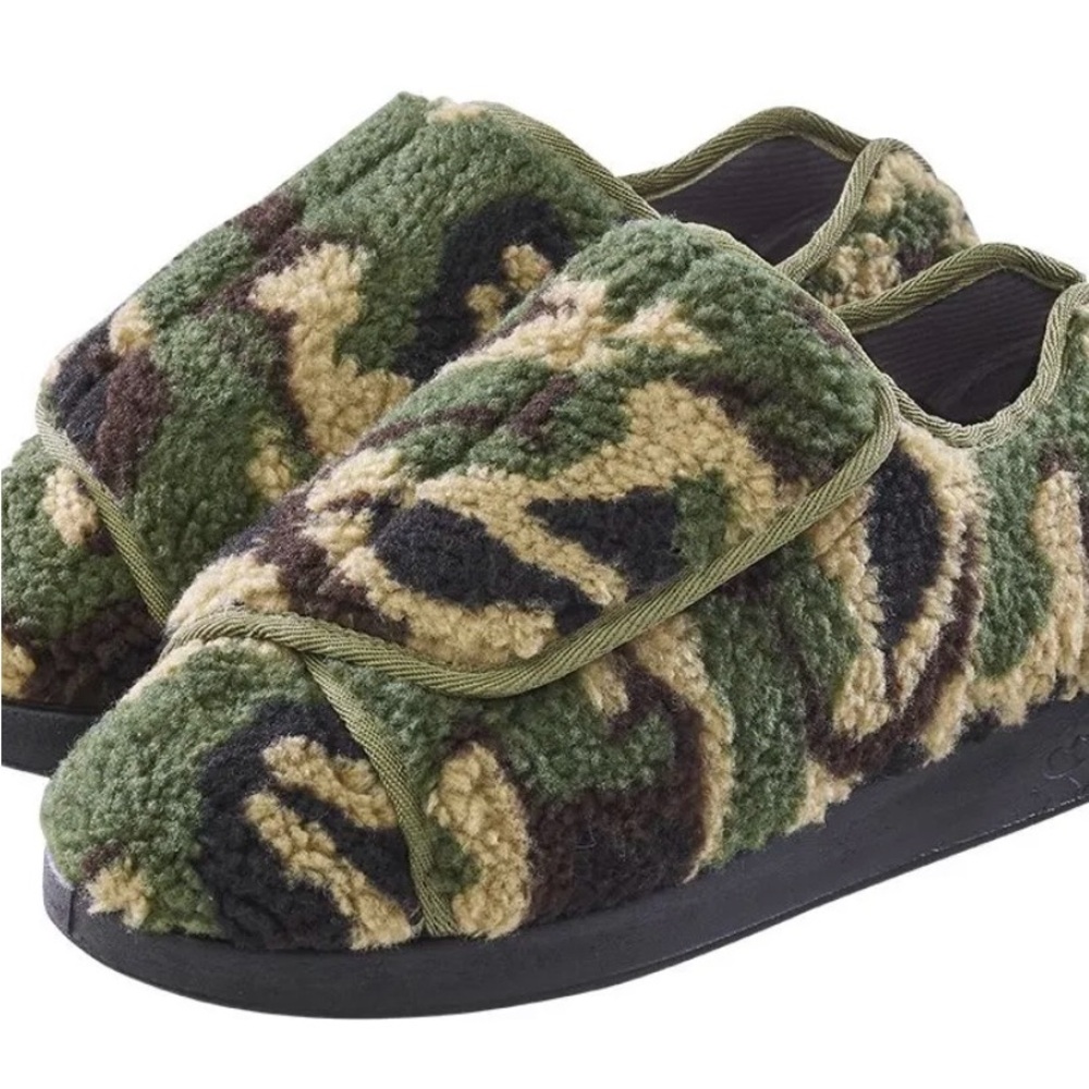 Silverts Mens Extra Extra Wide Slip Resistant Slippers